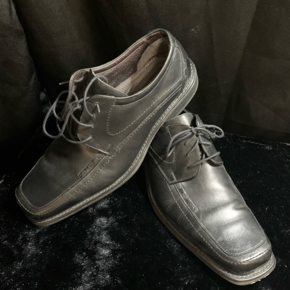 Mens Bass 13M Ewing Leather Dress Shoes